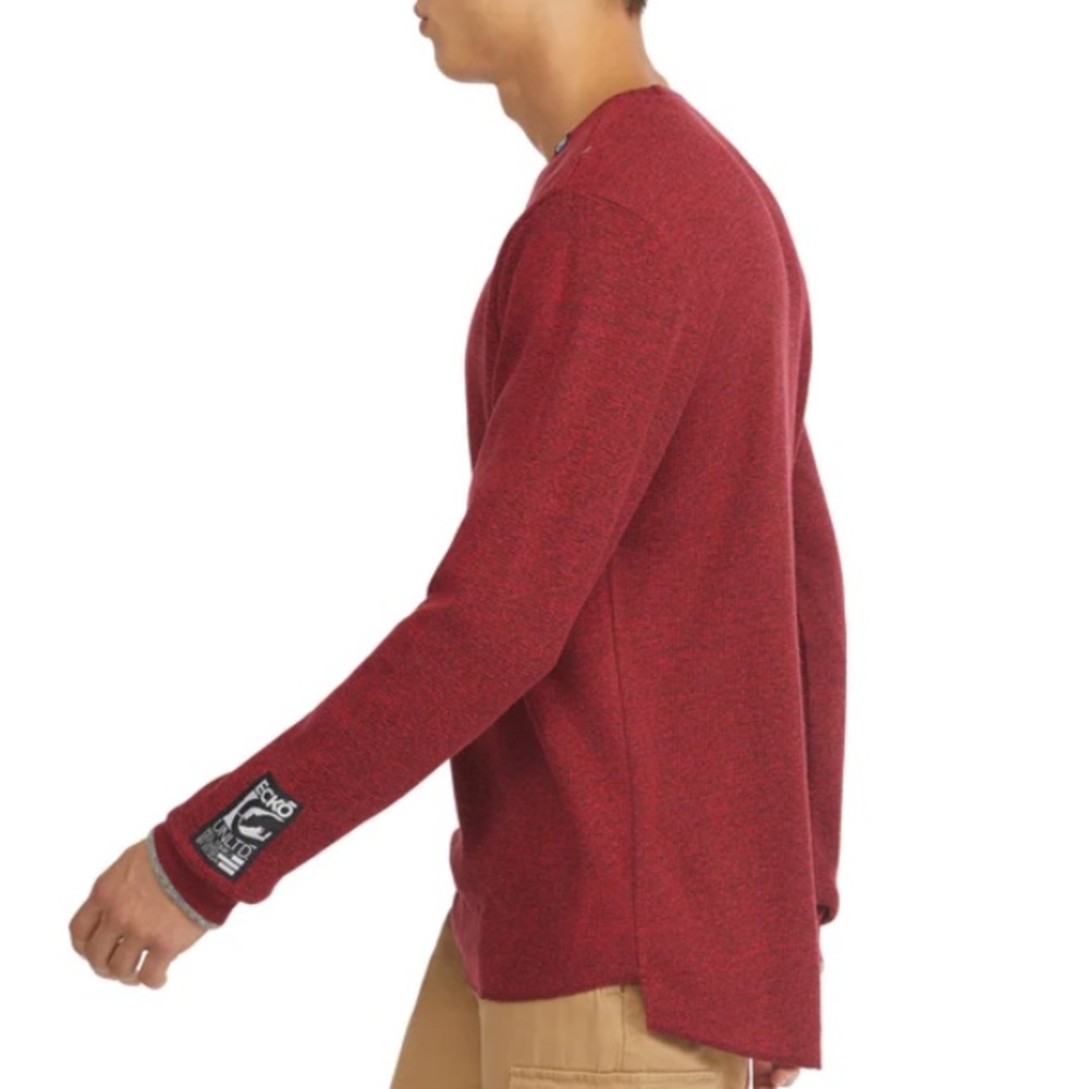Ecko Unlimited Men’s Sweater Large Thermal Waffle Knit Lightweight Streetwear - Picture 4 of 4